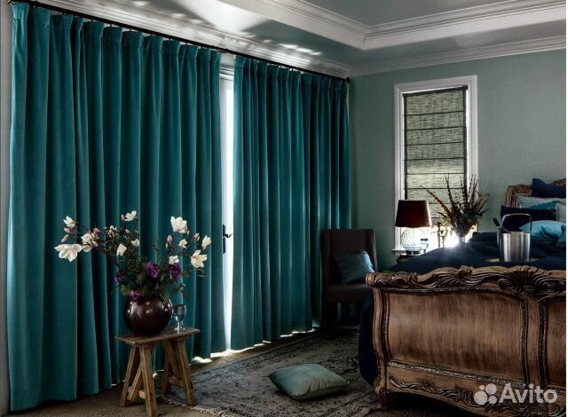 Шторы из бархата