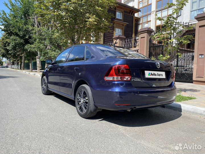 Volkswagen Polo 1.6 AT, 2016, 107 530 км