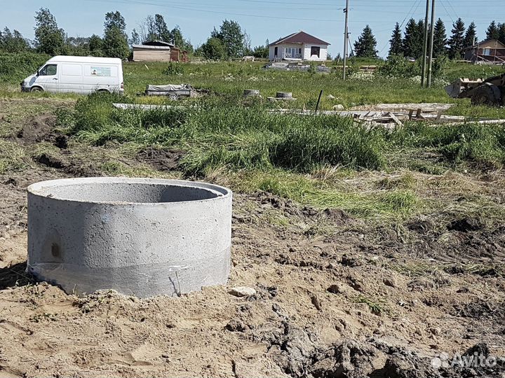 Чистка колодца ремонт. Септики под ключ