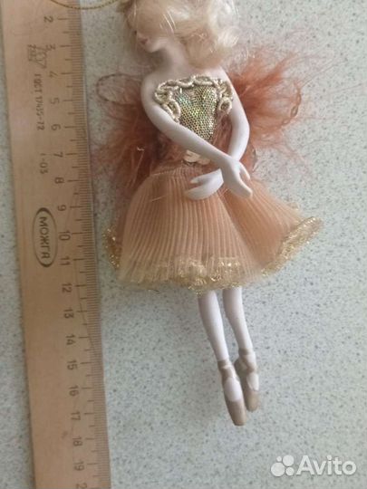 Елочная игрушка балерина фарфор