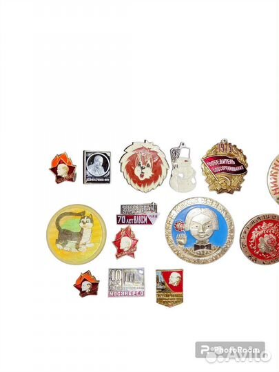 Советские значки жетоны СССР