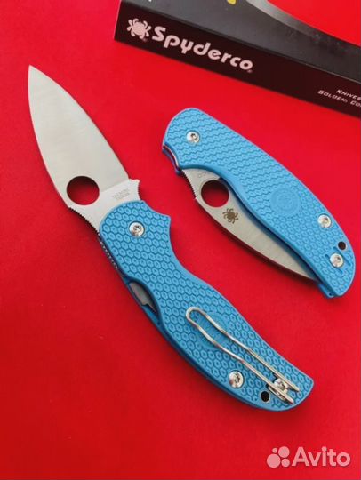 Нож Spyderco Sage синий