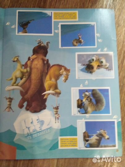 Panini Ледниковый период 2 - альбом для наклеек