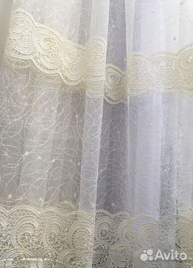Тюль, готовые комплекты