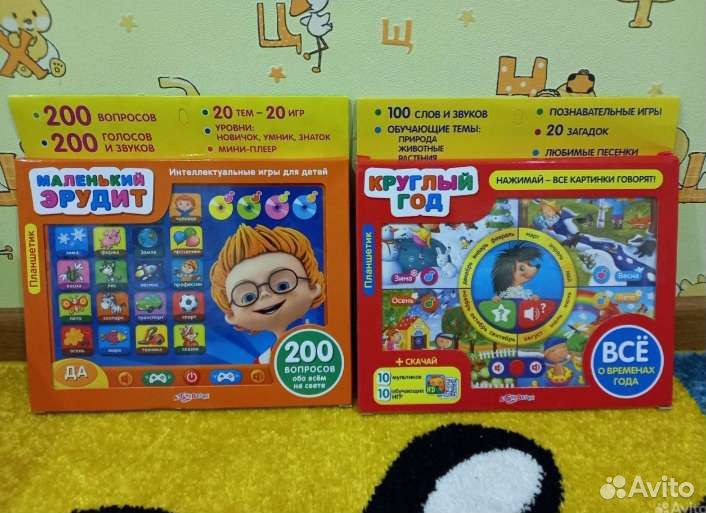 Планшет детский Азбукварик развивающая игра