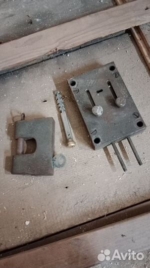 Замок дверной накладной СССР