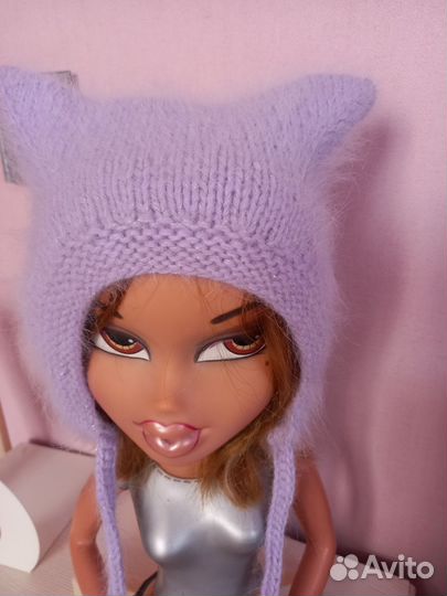 Шапка чепчик с ушками