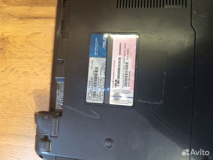 Ноутбук asus k53e