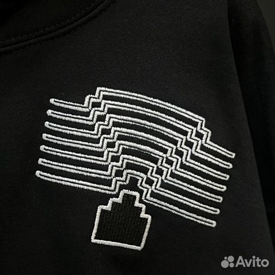 Худи cavempt оверсайз с уникальным дизайном