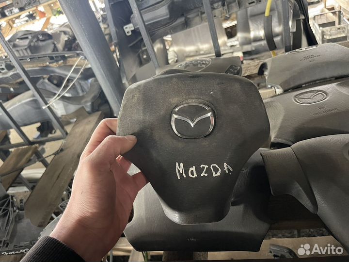 Mazda 6 gg подушка в руль