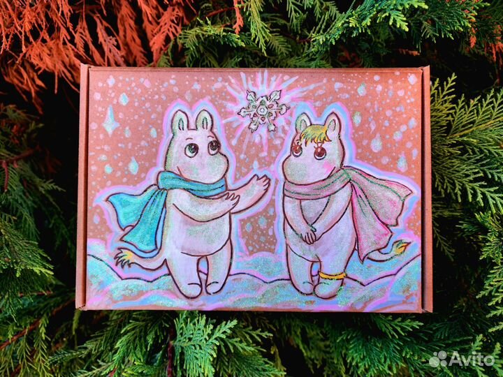 Елочные игрушки moomins