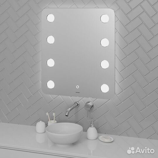 Зеркало Grossman Neon 60 146080 с подсветкой с се