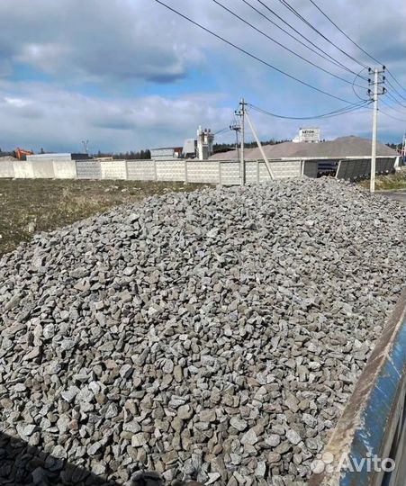 Щебень гранитный