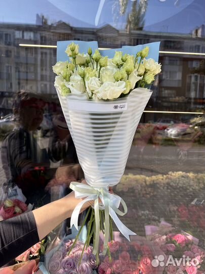 Эустома букет