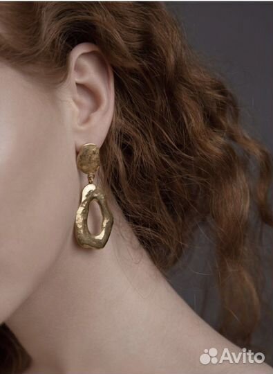 Серьги серебро Copine