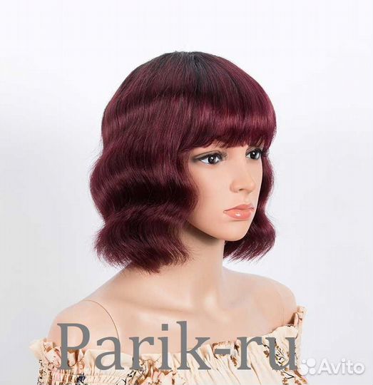 Натуральный парик Paulina.Цвет разный