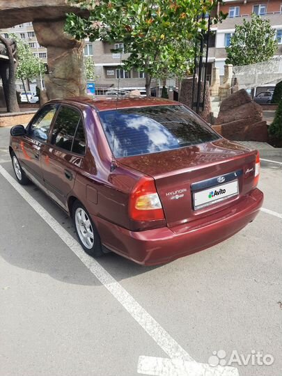 Hyundai Accent 1.5 МТ, 2007, 240 000 км