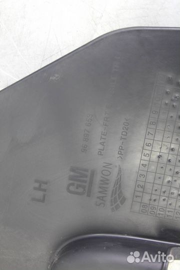 Накладка порога левого Chevrolet Cruze 2013-2016