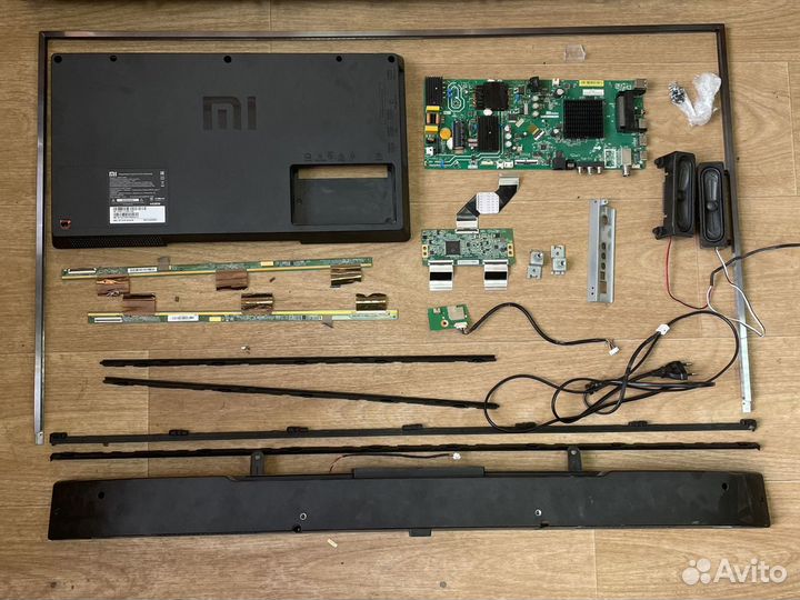 Телевизор xiaomi l43m5-5aru разбор на запчасти