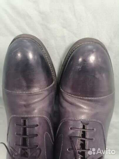 Туфли мужские италия Santoni