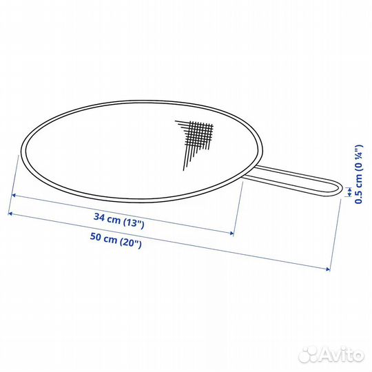 Брызгозащитная сетка IKEA Икеа новая