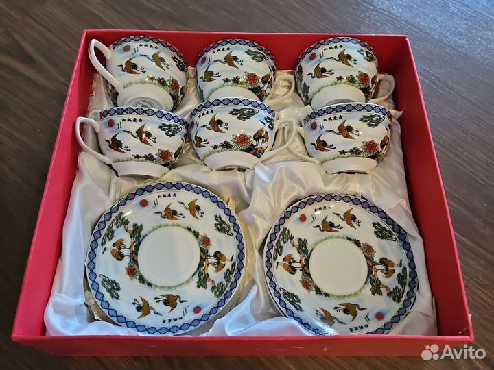 Чайно кофейный сервиз