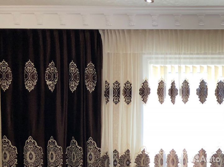 Тюль портьеры комплект