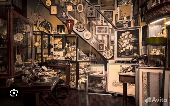 Антиквариат, мебель, посуда