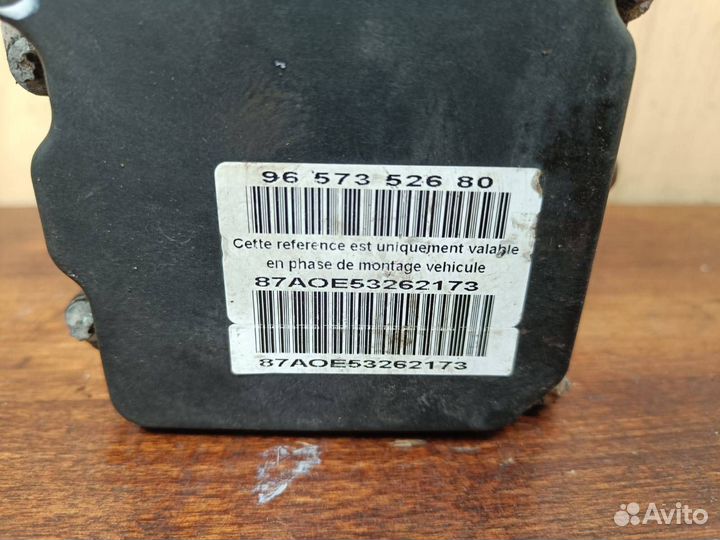 Блок ABS Citroen C4 LC 2006 9657352680