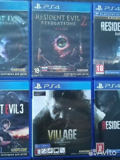 Resident evil для ps4