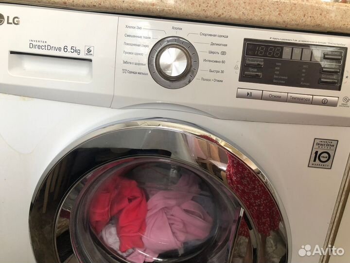 Стиральная машина бу lg 6,5 кг