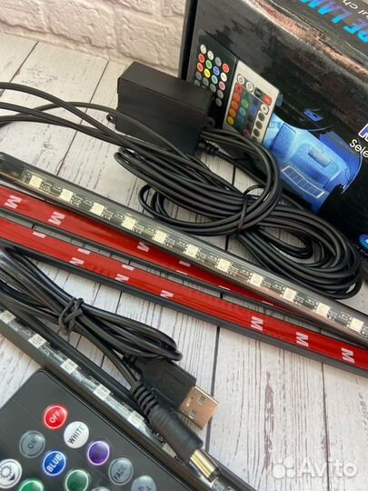 Подсветка салона с пультом