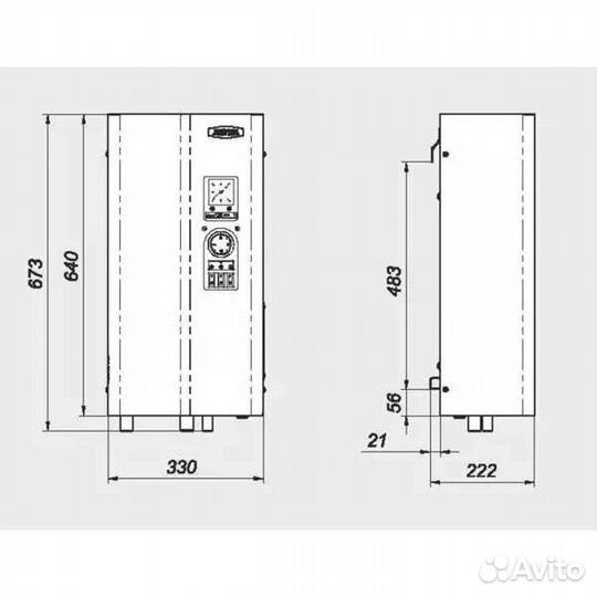 Электрический котел отопления Zota solo 3