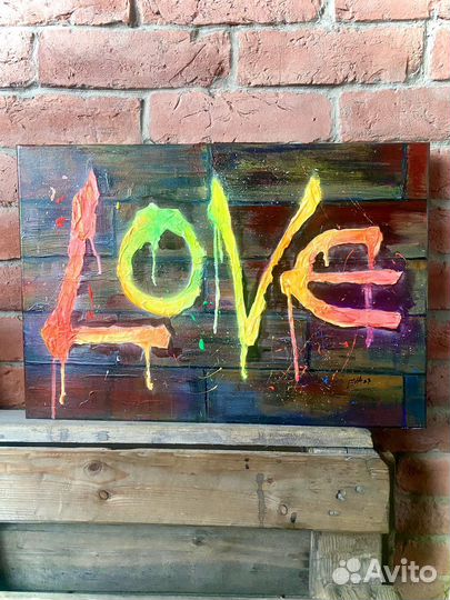 Картина love (любовь)