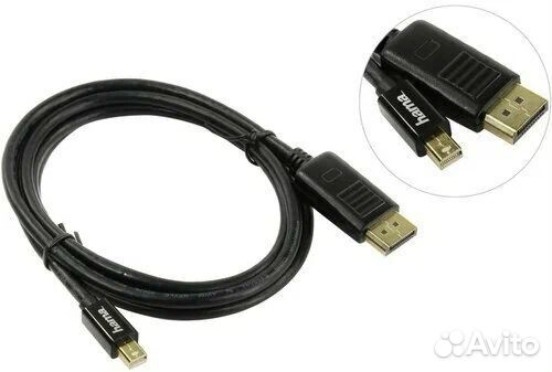Кабель hama DisplayPort - mini DisplayPort новый