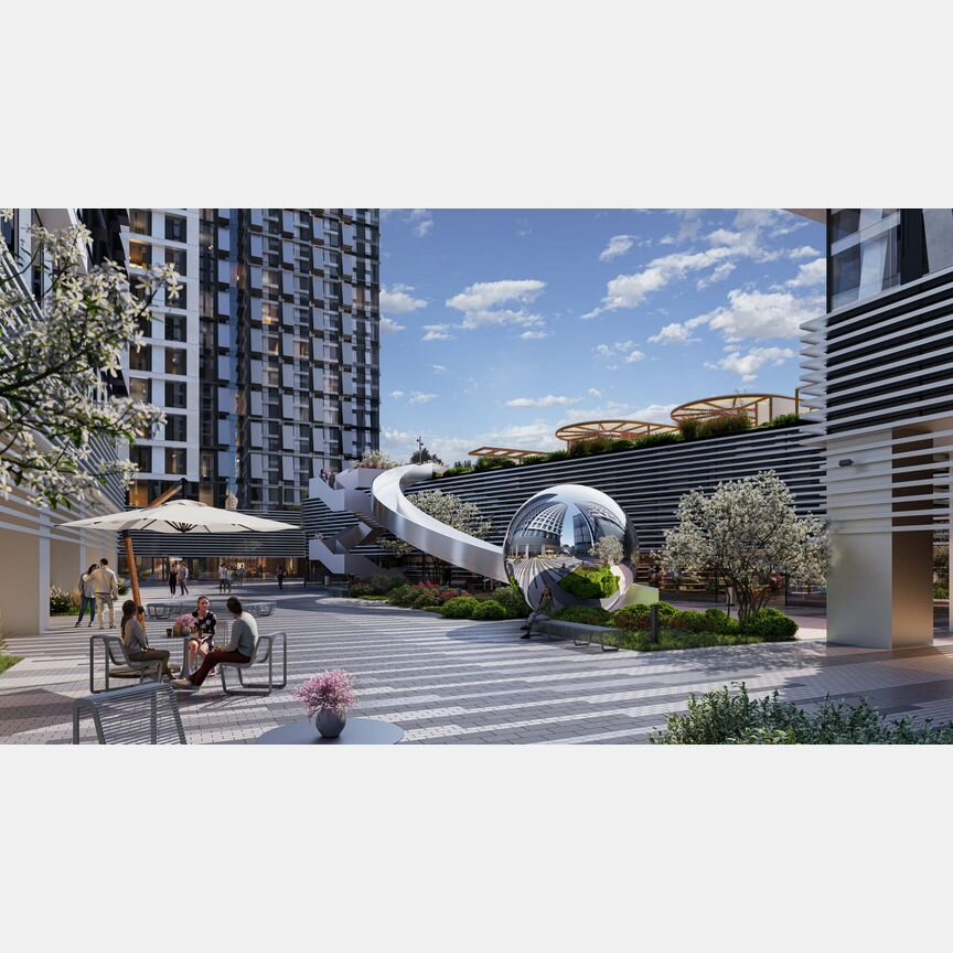 3-к. апартаменты, 61,7 м², 6/35 эт.