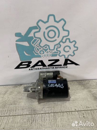 Стартер Hyundai Solaris