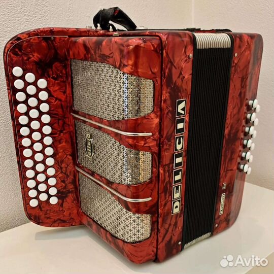 Баян (кнопочный аккордеон) Delicia Favorit lll