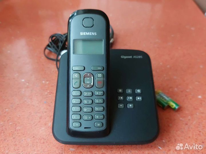 Телефон стационарный Siemens с автоответчиком б/у