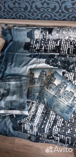 Фотошторы+подушки+часы