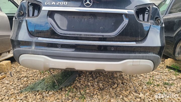 Бампер задний Mercedes GLA X156 Рестайлинг