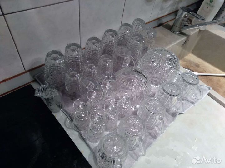 Хрустальный сервиз СССР