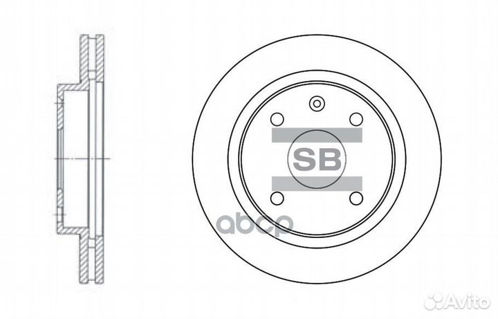 Диск тормозной передний lacetti/gentra/rezzo