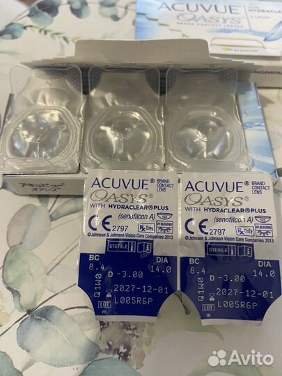 Контактные линзы Acuvue