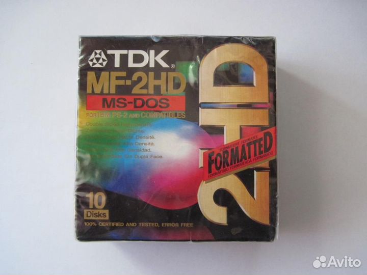 Дискеты 3.5 TDK MF-2HD