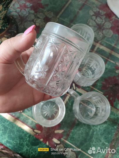 Хрустальные стаканы