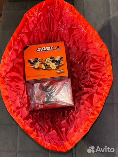 Мешок для подарков новогодний атласный красный