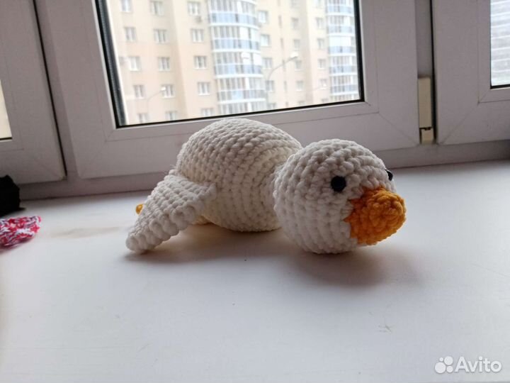 Вязаный гусь