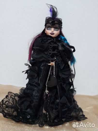 Кукла ооак на основе эвер афтер хай Рейвен квин