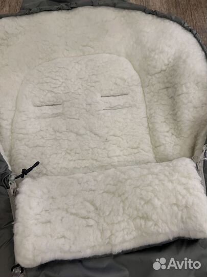 Конверт на коляску зимний